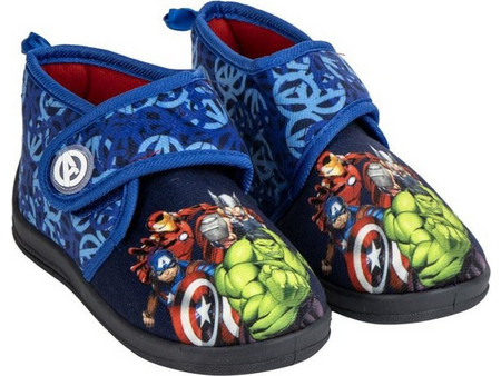 Cerda Avengers Χειμερινές Παιδικές Παντόφλες Μποτάκια για Αγόρια Μπλε 2300006570