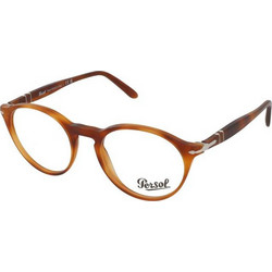Persol PO3092V 96 Ανδρικός Σκελετός Γυαλιών Οράσεως Κοκάλινος Καφέ