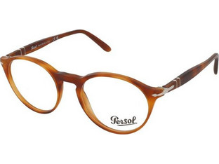Persol PO3092V 96 Ανδρικός Σκελετός Γυαλιών Οράσεως Κοκάλινος Καφέ