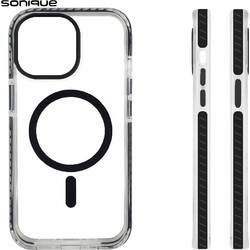 Sonique Magnetic MagHard Pro Back Cover Black (iPhone 13 Pro)