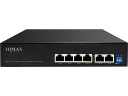 Himax PS1402E-L Unmanaged L2 Switch με 4 Θύρες Ethernet 100Mbps και 2 SFP θύρες