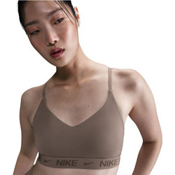 Nike Indy Αθλητικό Μπουστάκι με Χαμηλή Στήριξη & Αφαιρούμενη Ενίσχυση Καφέ FD1062-233