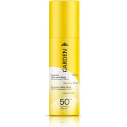 Garden Αντηλιακό Spray Προσώπου & Σώματος Αντιγηραντικό SPF50 200ml