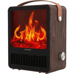Cecotec Ready Warm 1500 Ceramic Flames CEC-100567 Κεραμικό Αερόθερμο Δαπέδου 1500W