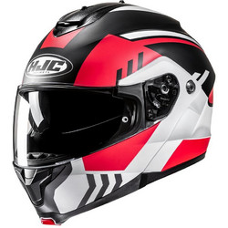 HJC C91N Kaon Black Red White Κράνος Μηχανής Flip-Up 1700gr