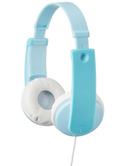 JVC HA-KD7 Ενσύρματα Ακουστικά On Ear Διαφανή Γαλάζια