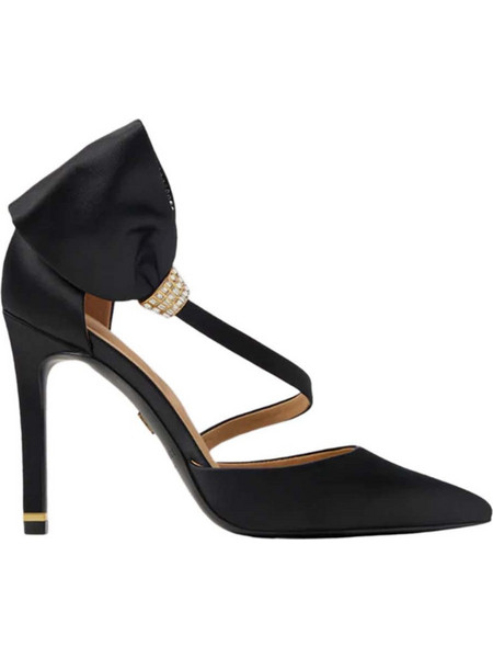 Ted Baker Belha Γόβες με Τακούνι Στιλέτο με Λουράκι & Στρας Μαύρες 278985