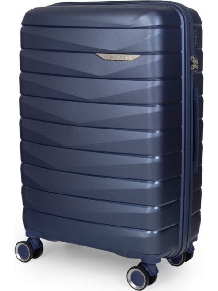 Newcom N1597/70 Βαλίτσα Μεγάλη 76x49x30cm με 4 Ρόδες Μπλε