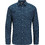 Jack & Jones Ανδρικό Πουκάμισο Βαμβακερό Εμπριμέ Μακρυμάνικο Κανονική Γραμμή Navy Μπλε 12269157