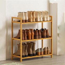 Nextdeco Παπουτσοθήκη Bamboo Φυσικό Χρώμα M68xΠ25xY71cm 36108-2