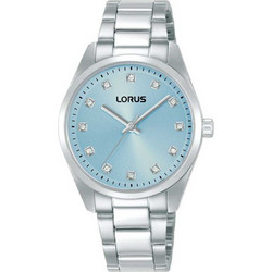 Lorus Γυναικείο Ρολόι με Ασημί Μεταλλικό Μπρασελέ RG323XX9