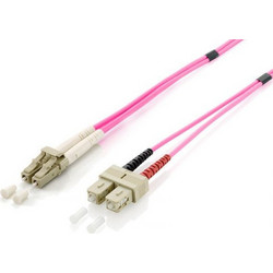 Equip LC-SC Καλώδιο Οπτικής Ίνας 10m Pink 255536