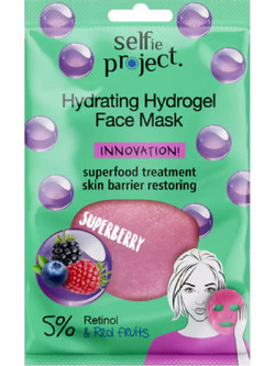 Selfie Project Superberry Sheet Μάσκα Προσώπου για Ενυδάτωση 16ml
