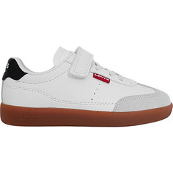 Levi's Παιδικά Sneakers Λευκά Μαύρα Μπρονζέ VJAC0020S-0062