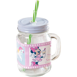 Parisis Μπομπονιέρα Βάπτισης Κούπα Minnie Mouse Carousel από Γυαλί ΝΑ1125