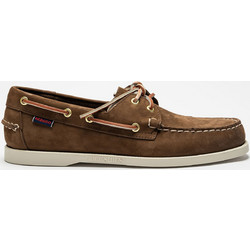 Sebago Ανδρικά Μοκασίνια Boat Shoes Καστόρινα Σοκολατί 7000GA0