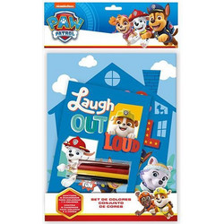 Paw Patrol Σετ Ζωγραφικής 21x2x31cm 12τμχ