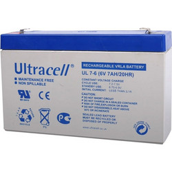 Ultracell UL7-6 Μπαταρία VRLA 6V 7Ah