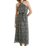 Pepe Jeans Edmont Maxi Καλοκαιρινό Φόρεμα για Γάμο / Βάπτιση Μαύρο PL953737-999