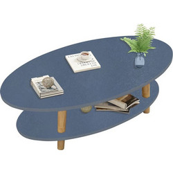Woodwell Fine Τραπεζάκι Σαλονιού Οβάλ Ξύλινο Μ100xΠ50xΥ43cm Ε7747,3