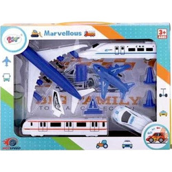 Tradesor Σετ Οχήματα Πόλης με Αξεσουάρ 215249