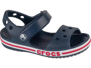 Crocs Παιδικά Παπούτσια Θαλάσσης Ανατομικά Navy Μπλε Κόκκινα 211055-4CC