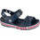 Crocs Παιδικά Παπούτσια Θαλάσσης Ανατομικά Navy Μπλε Κόκκινα 211055-4CC