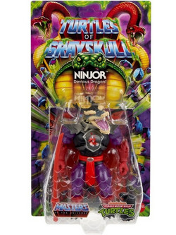 Mattel Masters of the Universe x Teenage Mutant Ninja Turtles Mutated Ninjor Φιγούρα Δράσης για 6+ Ετών 14cm