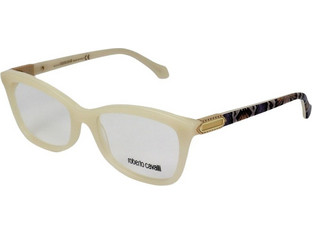 Roberto Cavalli RC0865-024 Γυναικείος Σκελετός Γυαλιών Οράσεως Κοκάλινος Άσπρος