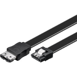 Goobay 93246 Καλώδιο Σκληρού Δίσκου eSATA to eSATA 0.5m Black