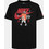 Nike Παιδικό T-Shirt Κοντομάνικο Μαύρο Κόκκινο 86M841-023
