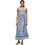 Superdry Maxi Καλοκαιρινό Καθημερινό Φόρεμα Λευκό Μπλε W8011872A-F1W