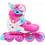 Flying Eagle L6 Inline Αυξομειούμενα Rollers Παιδικά Ροζ 103.L6P33