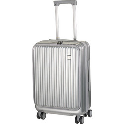 RCM 501 Βαλίτσα Καμπίνας 55x35x24cm με 4 Ρόδες Ασημί