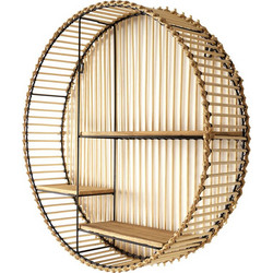 Home Deco Βιβλιοθήκη Τοίχου HD5187