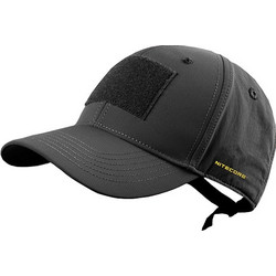 Nitecore Ανδρικό Καπέλο Jockey Υφασμάτινο Ανθρακί NDH10