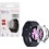Volte-Tel Πλαστική Θήκη Tempered Glass για Samsung Galaxy Watch 6 40mm Ασημί