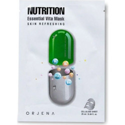 Orjena Nutrition Essential Vita Sheet Μάσκα Προσώπου για Ενυδάτωση & Καταπράυνση 25ml