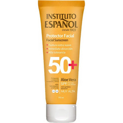 Instituto Espanol Aloe Vera Αντηλιακό Γαλάκτωμα Προσώπου SPF50+ 75ml