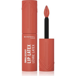 Rimmel Thrill Seeker Lip Latex 200 So Peachy Matte Κραγιόν Liquid 6ml