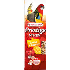 Versele-Laga Prestige Sticks Big Parakeets with Mango & Rosehip 2x70gr
