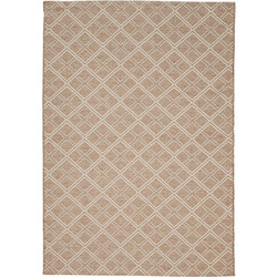 New Plan Canvas Χαλί Ορθογώνιο Καλοκαιρινό Ψάθινο 160x230cm 1065B