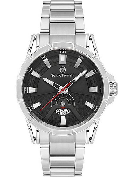Sergio Tacchini Ανδρικό Ρολόι με Ασημί Μεταλλικό Μπρασελέ ST.1.10454-2