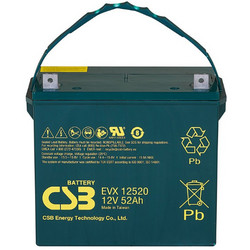 CSB EVX12520 Μπαταρία VRLA-AGM 12V 52Ah