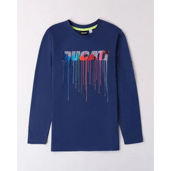 Ducati Παιδικό T-Shirt Μακρυμάνικο Navy Μπλε GA61900-3757