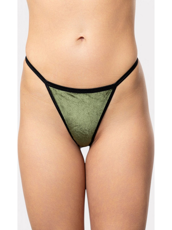 Cottonhill Γυναικείο String Χακί CH0901