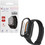 Volte-Tel Strass Πλαστική Θήκη Tempered Glass για Xiaomi Smart Band 9 / 9 NFC Μαύρη