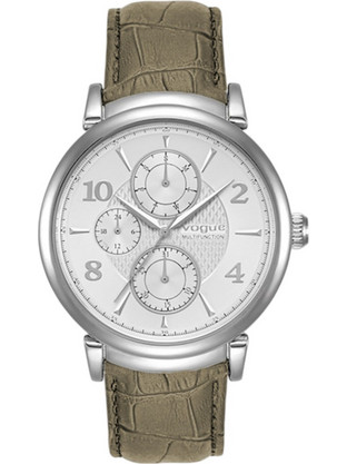Vogue Aramis Ανδρικό Ρολόι με Μπεζ Δερμάτινο Λουράκι 950232