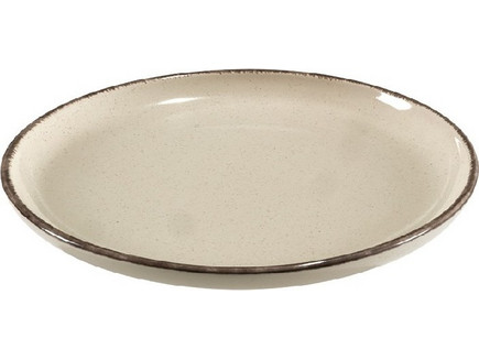 Espiel Tuscany Cream Πιάτα Ρηχά Κεραμικά 27cm 6τμχ ESPIEL-ATA155K6