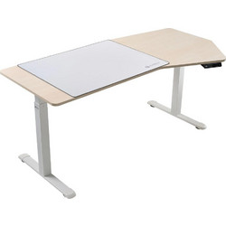 Eureka Gaming Γραφείο Ξύλινο Ρυθμιζόμενο Ύψος 177.8x96.5x122cm ERK-EDI-HTG-MW